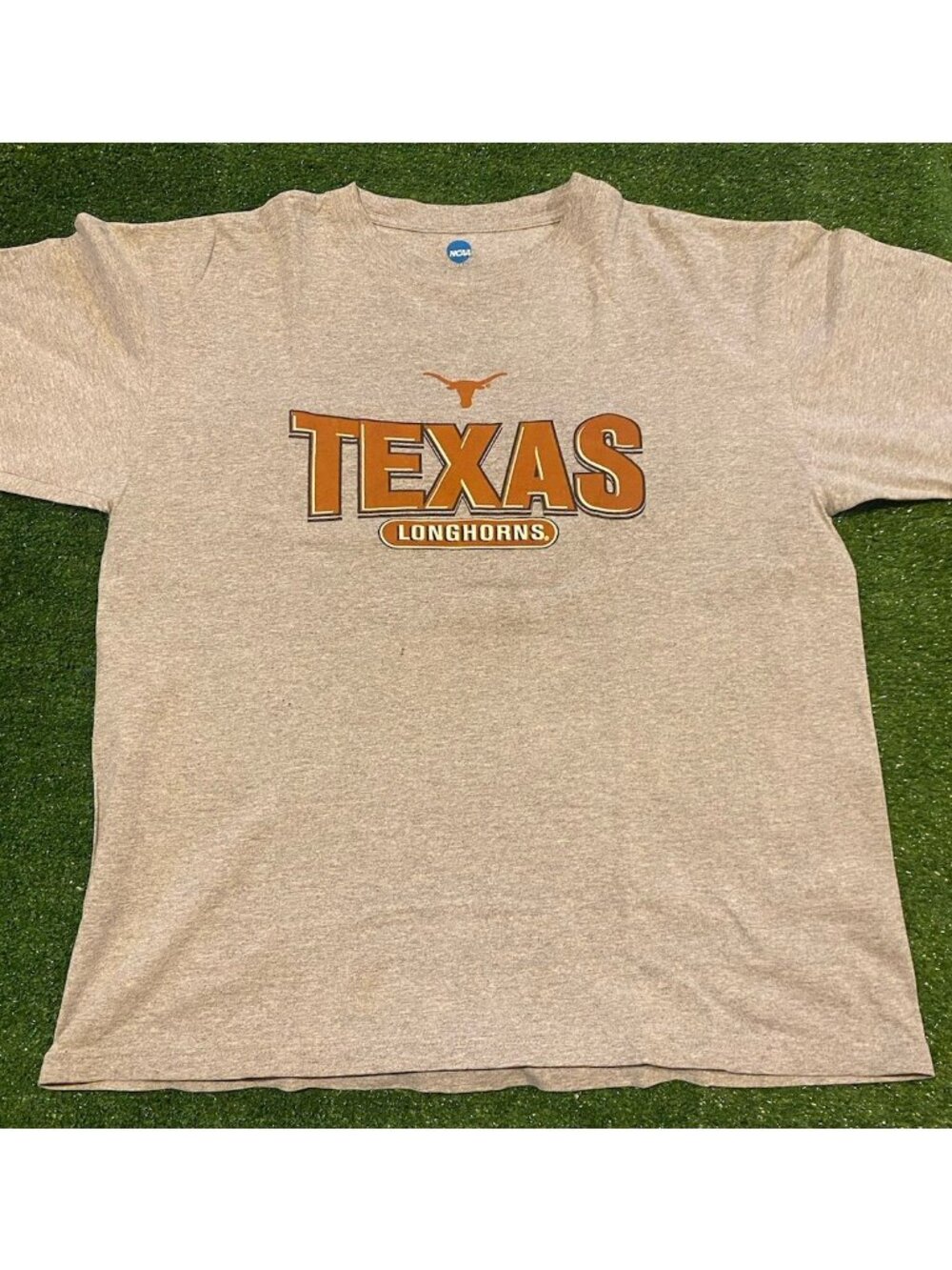 Texas Longhorns shirt mens extra large gray spell out football unisex adult 5